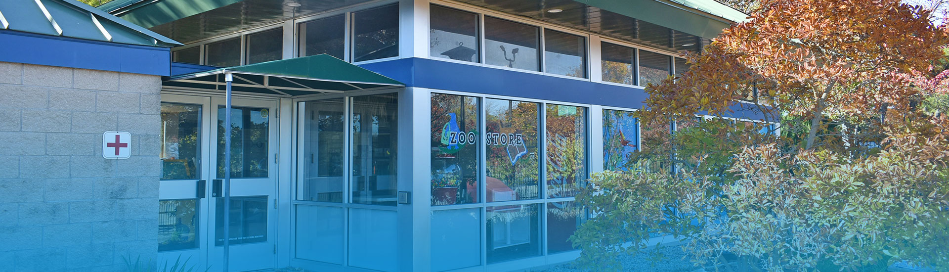 Zoo Store Front on Sunny Day